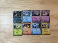 Pokemon Prismatic Evolutions Costco Mini Tins Cosmo Promo Cards (8 Cards Total) - Image 1