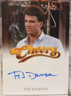🍺Cheers Premiere Edition Ted Danson Autograph Sam Malone "Can't Live With 'em🍺 - Image 1