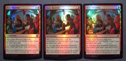 3x Bitter Reunion - The Brothers' War x3 FOIL MTG LP - Image 1