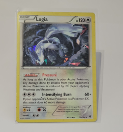 Pokemon TCG Lugia 78/124 Fates Collide Holo Rare EN 2016 HP 120 - Image 1