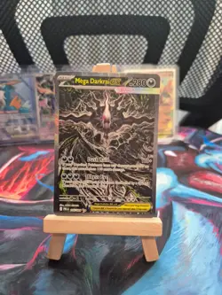 Pokemon TCG Mega Darkrai EX SIR 116/084 Pitch Black Near Mint English Pack Fresh - Image 2