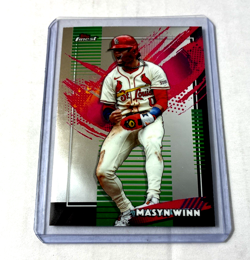 2026 Topps finest #242- Masyn Winn Rare Sp - Image 1