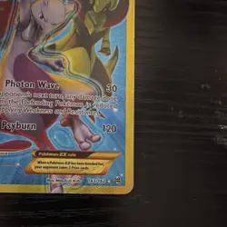 Pokemon TCG Mewtwo EX Breakthrough 163/162 Secret Rare Full Art Holo EN 2015 - Image 2