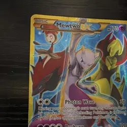 Pokemon TCG Mewtwo EX Breakthrough 163/162 Secret Rare Full Art Holo EN 2015 - Image 4