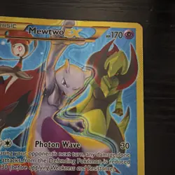 Pokemon TCG Mewtwo EX Breakthrough 163/162 Secret Rare Full Art Holo EN 2015 - Image 5
