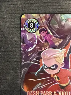 Disney Lorcana TCG Attack Of The Vine Dash Parr & Violet Parr 241/207 Enchanted - Image 3