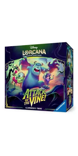Disney Lorcana TCG Attack of the Vine Trove Case Factory Sealed - Image 3