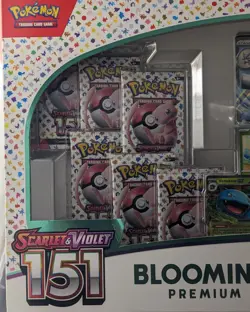Pokemon Blooming Waters Premium Collection Scarlet & Violet 151 - Image 4