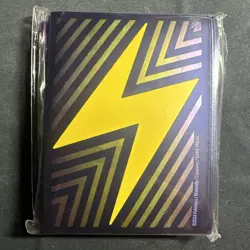 NEW 65 Ct Pokemon Surging Sparks ETB Lightning Bolt Card Sleeves Sealed - Image 1