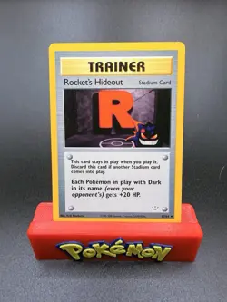 Pokemon Rocket's Hideout 63/64 Neo Revelation Regular Trainer Card NM-MT Gengar - Image 1