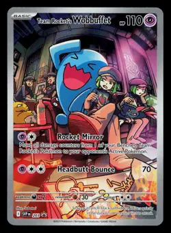 SV: Scarlet & Violet Promo Cards #203 Team Rocket's Wobbuffet - Image 1