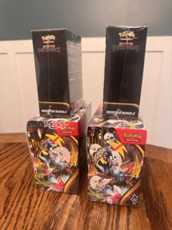 Pokemon Card Sealed Lot Pitch Black Booster Box x2 and Booster Bundle x2 - Image 2