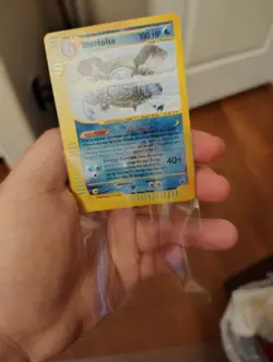 Light Play/PL Pokemon Trading Card Game Blastoise 4/165 Reverse Holo Expedition - Image 5