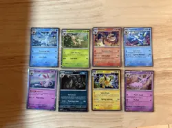 Pokemon Prismatic Evolutions Costco Mini Tins Cosmo Promo Cards (8 Cards Total) - Image 1