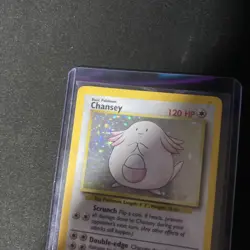 Pokemon Chansey Base Set 2 Holo Rare 003/130 120 HP English Card - Image 4