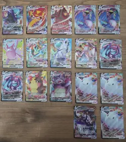 Lot Of (17) Pokemon VMAX Full Art Holo Cards - All Near Mint - Image 1