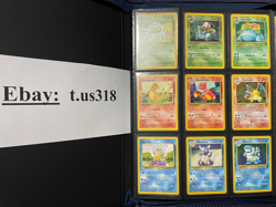 ⭐ Complete Original Pokemon Cards Set #1-151 Vintage WOTC 151 + Blue Binder Zips - Image 2