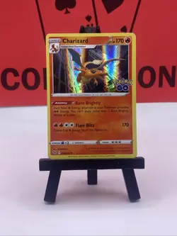 Charizard 010/078 Pokemon GO Holo Rare 2022 Pokemon TCG VLP - Image 2