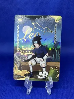 Sasuke Uchiha NRSA01-MR-002L4 Heavens Scroll English Naruto Kayou Card NM - Image 1