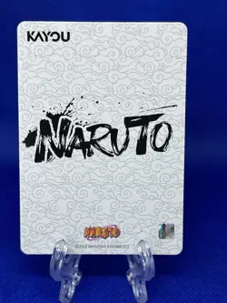 Sasuke Uchiha NRSA01-MR-002L4 Heavens Scroll English Naruto Kayou Card NM - Image 3