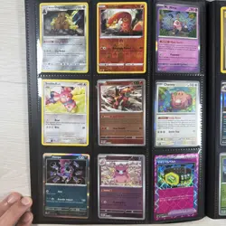 100+ Pokemon Card Lot Modern and Vintage Binder Collection (Binder Included) - Image 3