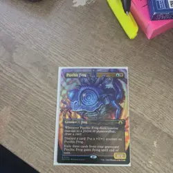Psychic Frog Borderless Foil Modern Horizons 3 **NM/ PACK FRESH** - Image 1