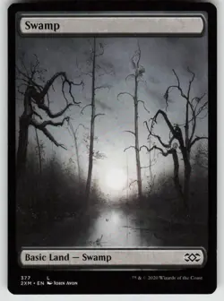 Swamp (377) 377 Land Double Masters Magic: The Gathering Near Mint - Image 1