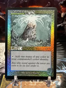 Command Tower (1666) ✨FOIL✨ [Secret Lair Brain Dead] MTG - Image 1
