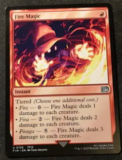 Fire Magic - FIN - MTG - EN - NM - 0136 - Image 1