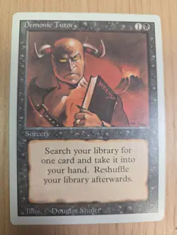 Demonic Tutor Revised Edition Regular - Image 1
