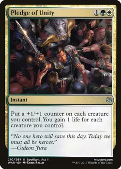 LP - Pledge of Unity [WAR - 210] War of the Spark - Image 1