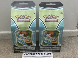 2 x Pokemon Pokemon TCG: Professor Juniper Premium Tournament Collection LOT ✅ - Image 1