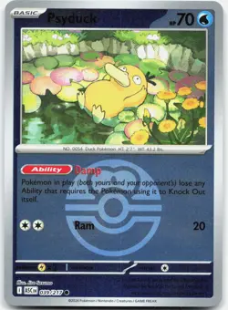 Psyduck (Love Ball) 039/217 Common Ascended Heroes Pokemon Reverse Holo NM - Image 1