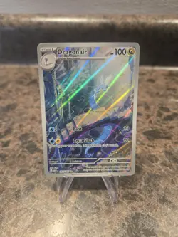 Pokemon TCG Dragonair 181/165 SV Scarlet & Violet 151 IR Full Art Holo EN - Image 1