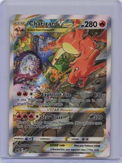 Charizard VSTAR SWSH262 Holo Promo Sword & Shield Promo Pokemon Near Mint - Image 1