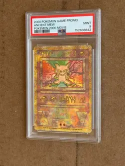 PSA 9 MINT Ancient Mew Pokemon 2000 Movie Game Promo - Image 3