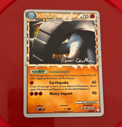 The Pokemon Company Donphan 107/123 WC Decks Regular ENG 2011 Signed - Image 1