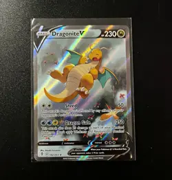 Pokemon Company Dragonite V Alt Full Art 192/203 Evolving Skies UR Holo EN 2021 - Image 1