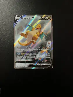 Pokemon Company Dragonite V Alt Full Art 192/203 Evolving Skies UR Holo EN 2021 - Image 2