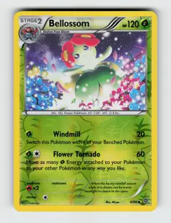 Bellossom 4/98 Reverse Holo Uncommon Ancient Origins Pokemon 2015 Near Mint - Image 1
