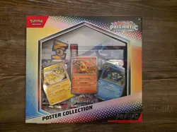 Pokemon Scarlet & Violet Prismatic Evolutions Poster Collection - New, Sealed - Image 1