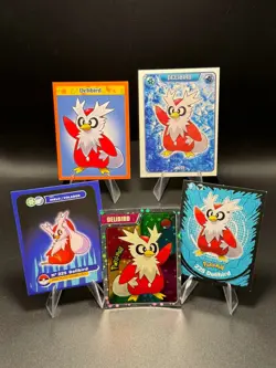 Pokemon Delibird Set of 5 - Delibird #225 Peru/NON-TCG Cards & Stickers - Image 1