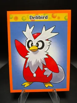 Pokemon Delibird Set of 5 - Delibird #225 Peru/NON-TCG Cards & Stickers - Image 4