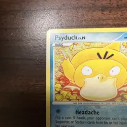 Pokemon Psyduck 87/127 Platinum Common Regular 2009 English Lightly Played - Image 2