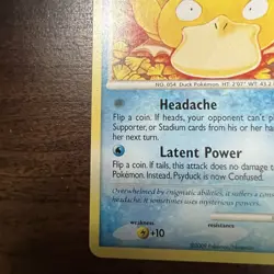 Pokemon Psyduck 87/127 Platinum Common Regular 2009 English Lightly Played - Image 5
