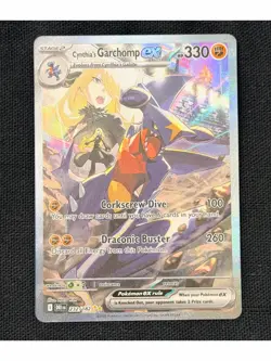 Cynthia's Garchomp EX SIR 232/182 Destined Rivals Pokemon TCG 2025 - Image 2