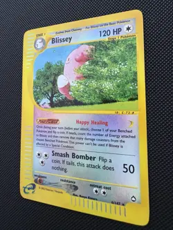 Pokemon 2002 Blissey Reverse Holo Aquapolis 6/147 LP - Image 2