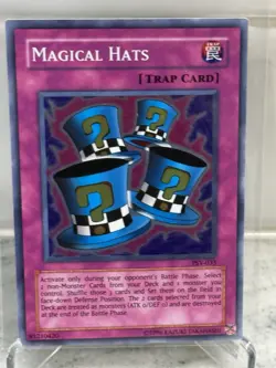 YuGiOh TCG Magical Hats PSV-033 Unlimited Holo MINT - Image 1