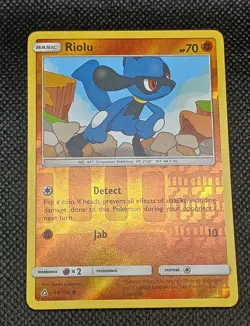 Riolu 66/156 Common Ultra Prism Pokemon Reverse Holo NM - Image 1