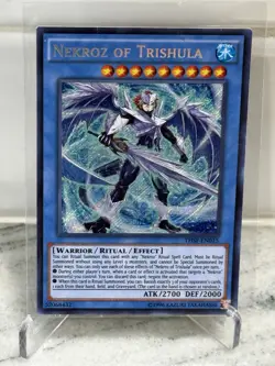 Yugioh Nekroz of Trishula THSF-EN015 Secret Rare The Secret Forces - NM - Image 1